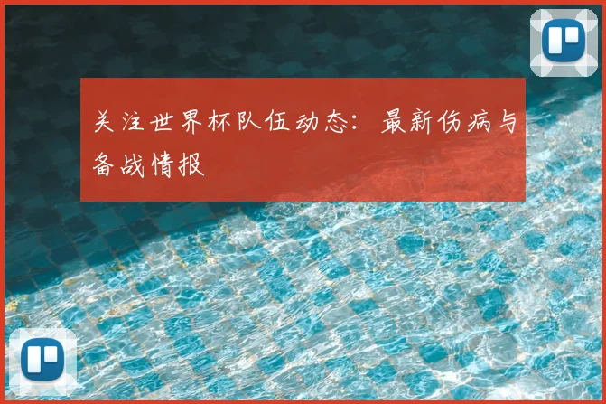 关注世界杯队伍动态：最新伤病与备战情报